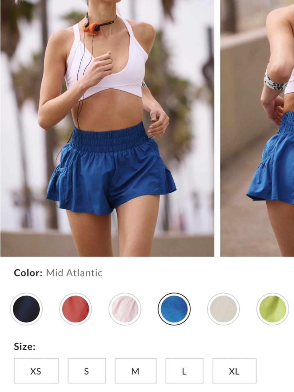 Women's Teal Free People get your flirt on shorts